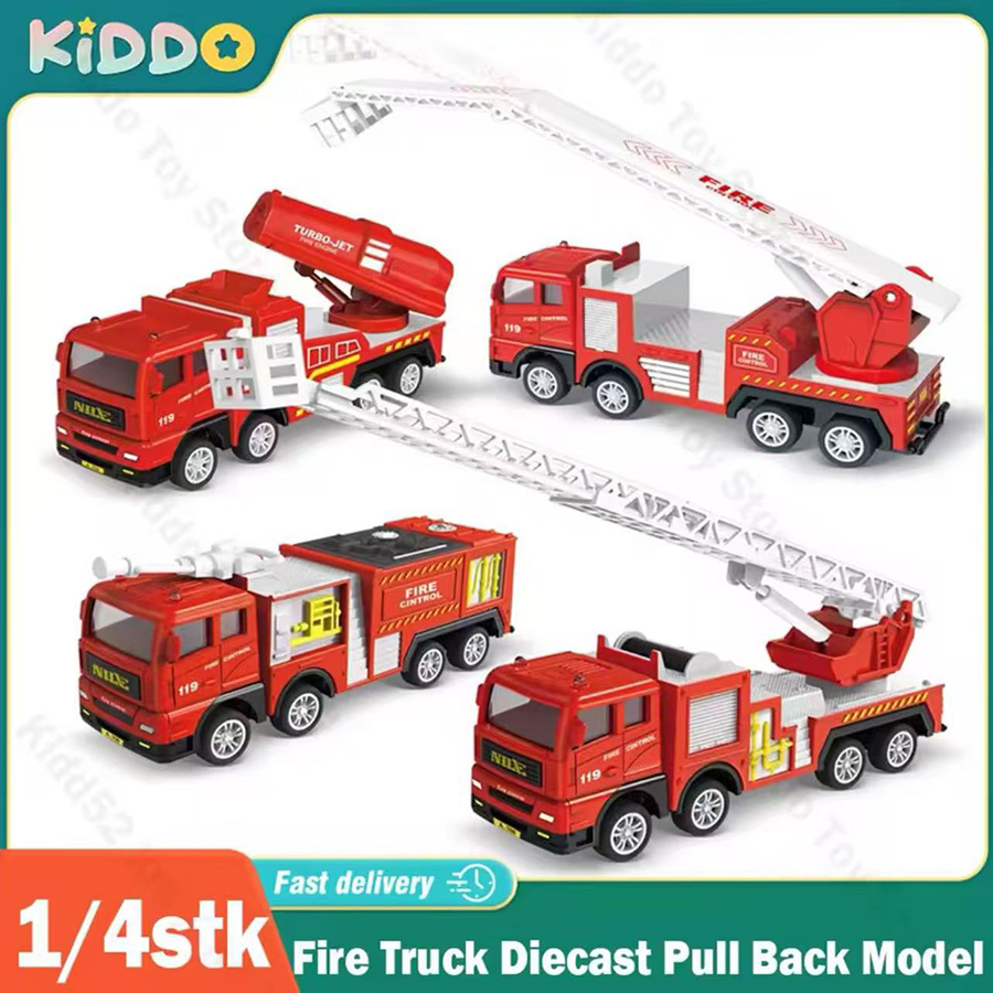 1pc-Alloy Fire Truck 1:32 Simu - مراجعة Fire Escape Ladder وسعره