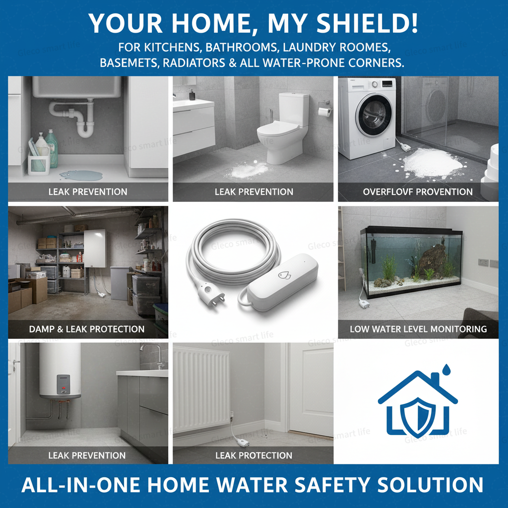 Tuya Zigbee Water Leak Sensor  - مراجعة Water Alarm Sensor وسعره