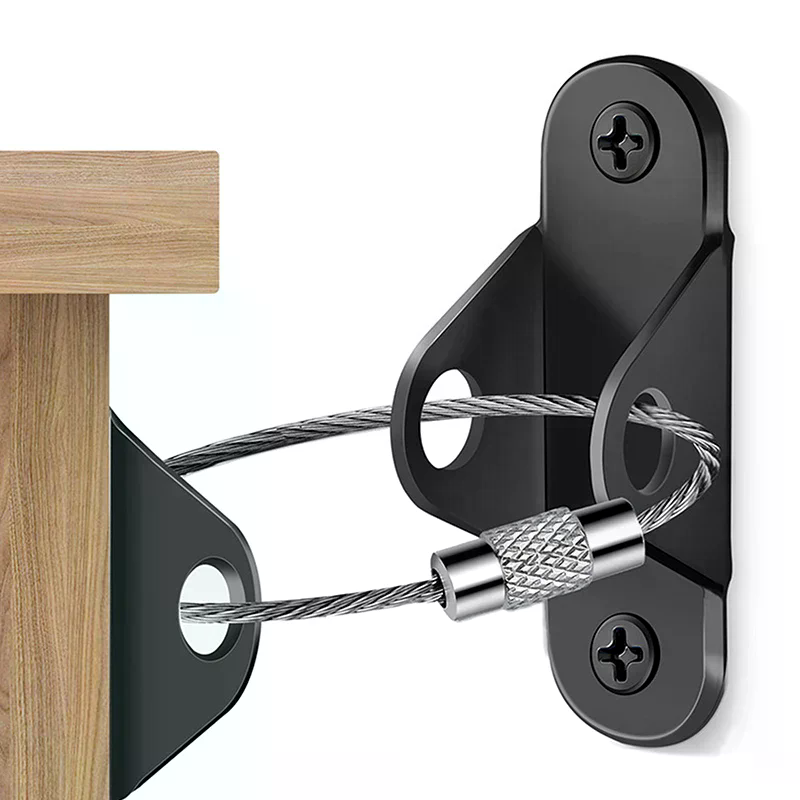 1Set Furniture Anchors Anti Ti - مراجعة Earthquake Anchor Strap وسعره