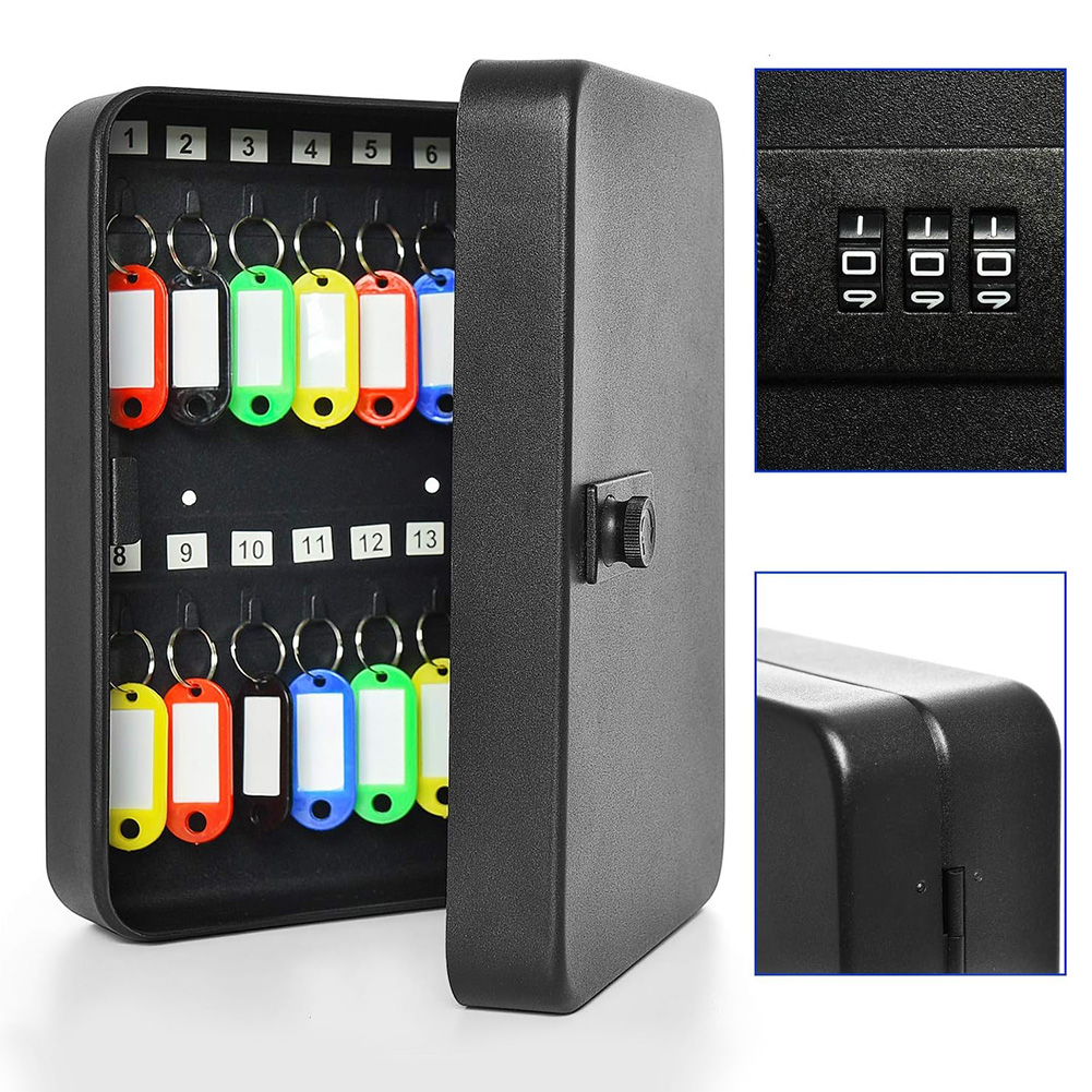 Combination Key Cabinet 20 Key - مراجعة Lockbox Key Secure وسعره