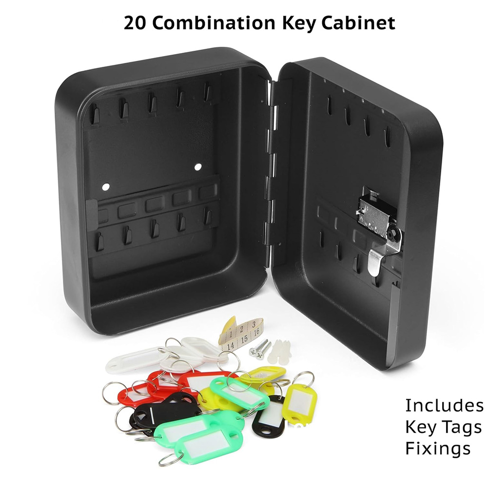 Combination Key Cabinet 20 Key - مراجعة Lockbox Key Secure وسعره