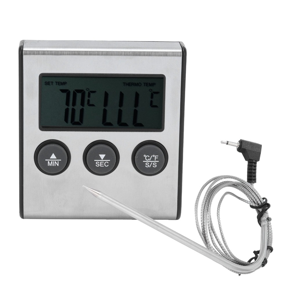Silver Digital BBQ Meat Thermo - مراجعة Pool Alarm Float وسعره