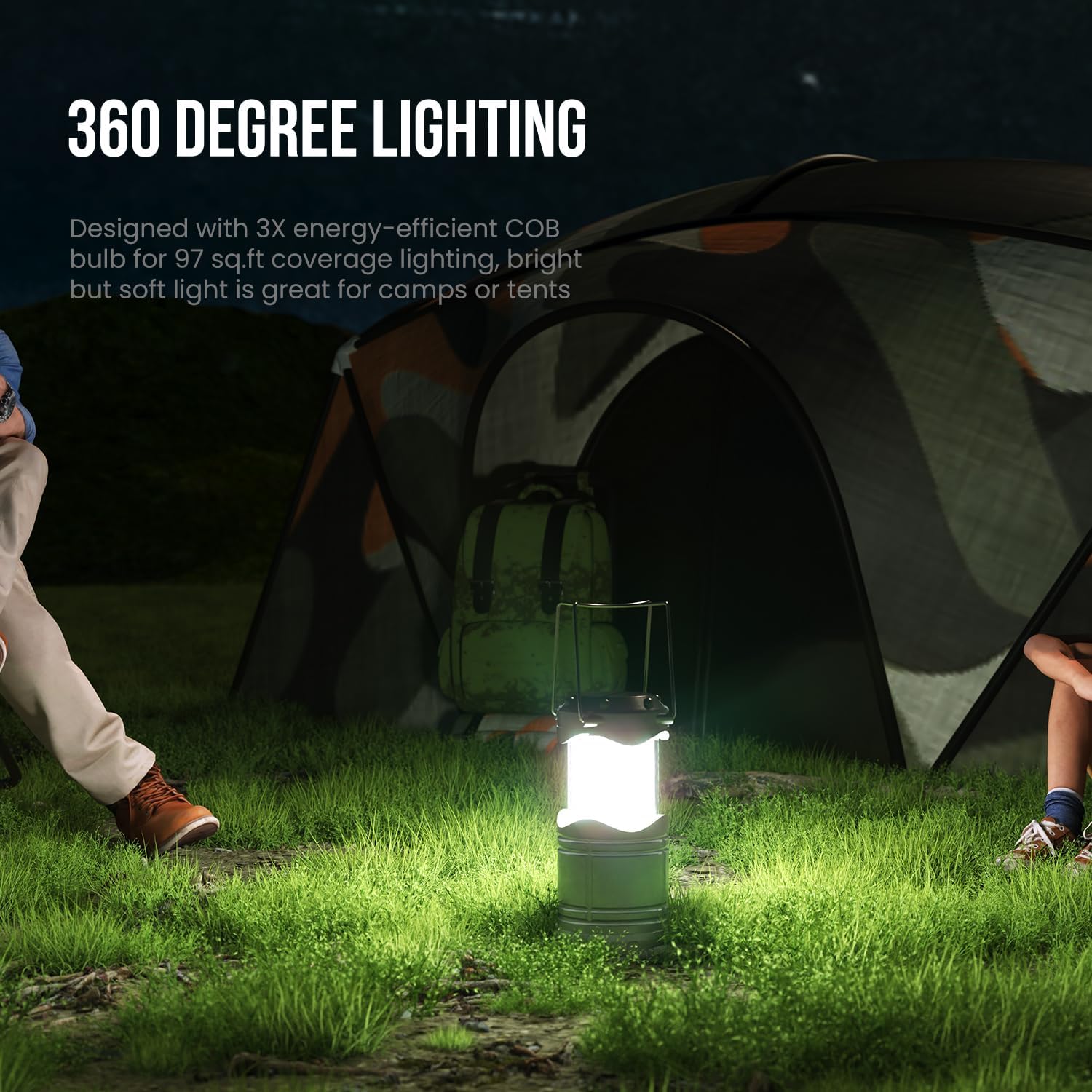 8 Pack LED Lantern Camping Lig - مراجعة Power Outage Light وسعره