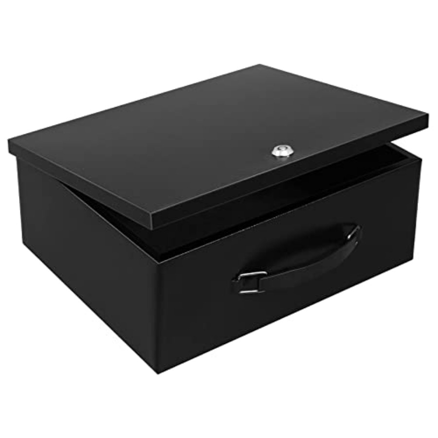 Portable Metal Safe Box with K - مراجعة Fire Safe Document وسعره